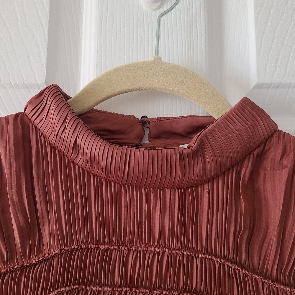 Frame Full Pleated Top - Picture 7 of 10